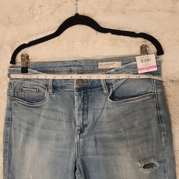 Blank NYC Skinny Classique Splatter Distressed Jeans size 31