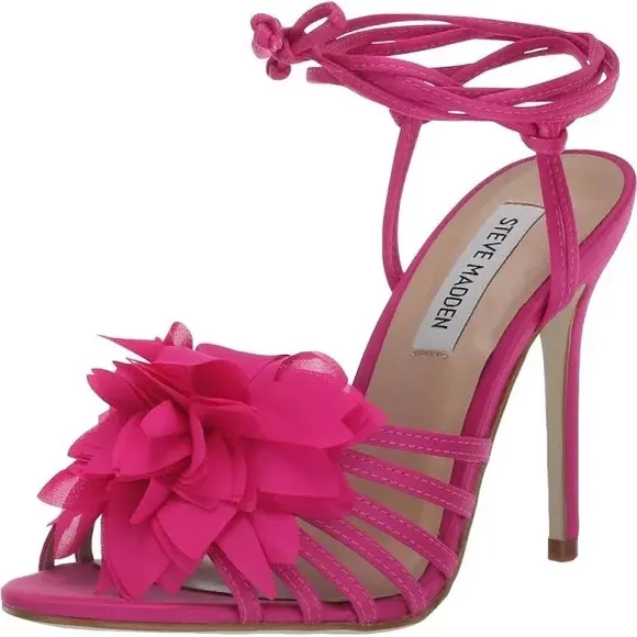 BNWT Steve Madden Jolisa Womens Faux Leather Dressy Ankle Strap