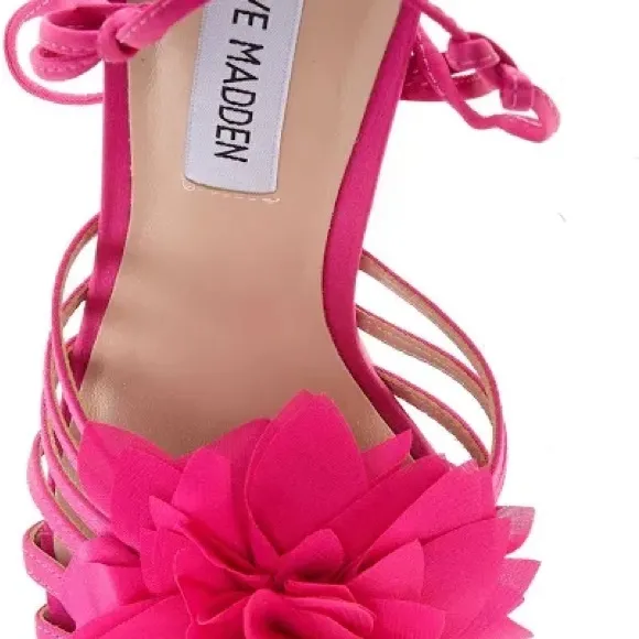 BNWT Steve Madden Jolisa Womens Faux Leather Dressy Ankle Strap