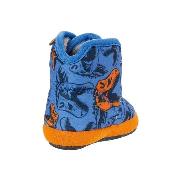 Bogs Boys Dino Blue Winter Booties