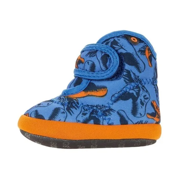 Bogs Boys Dino Blue Winter Booties