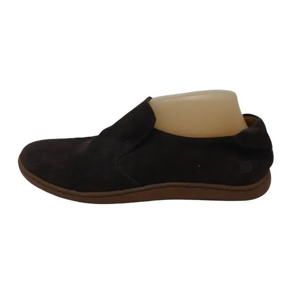 Born Galen Loafers Shoes Mens 8 Brown Suede Slip On Comfort