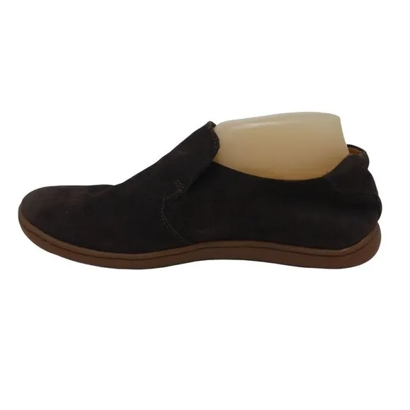 Born Galen Loafers Shoes Mens 8 Brown Suede Slip On Comfort