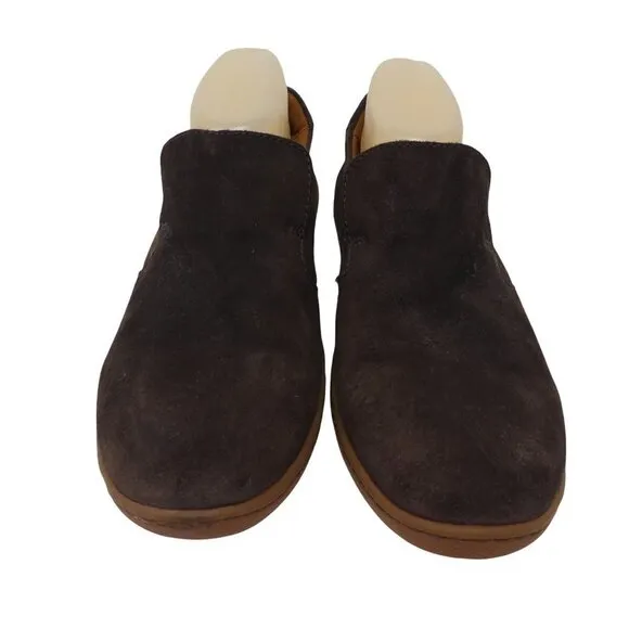 Born Galen Loafers Shoes Mens 8 Brown Suede Slip On Comfort