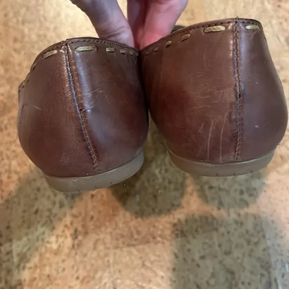 Born Maple Brown Loafers Sz 8 NWOT