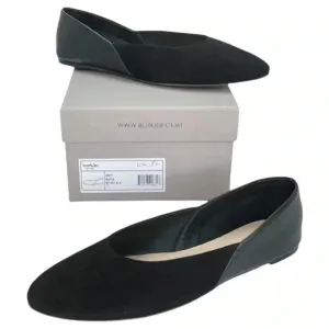 Botkier Britt Womens Flats 6.5M Black Leather Slip On
