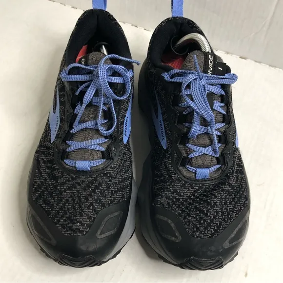Brooks Sneakers Womens Size 9 Divide 1203221B080 Trail Running Hiking Black Gray