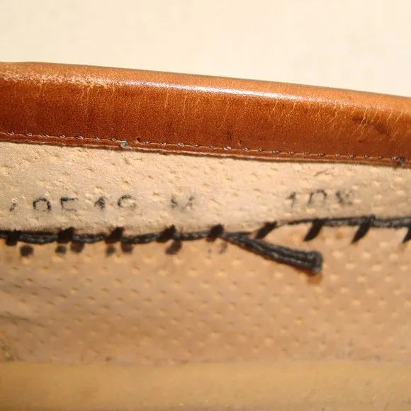 BRUNO MAGLI Tu-Tone Leather Kiltie Loafers Size 10 1/2