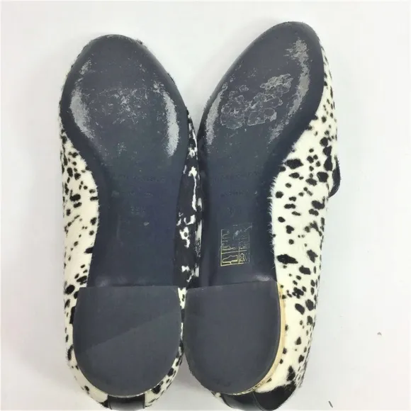 Burberry Animal Print Logo Flat Loafer 5.5 / 36.5
