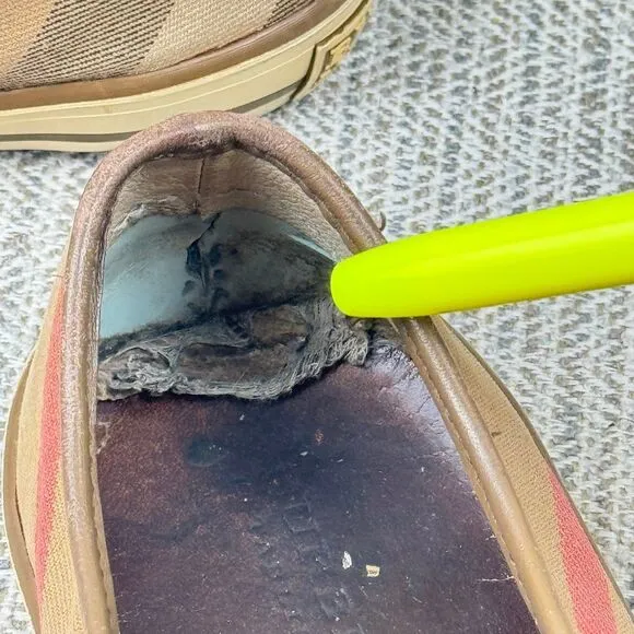 Burberry Distressed slip On sneaker size 7.5