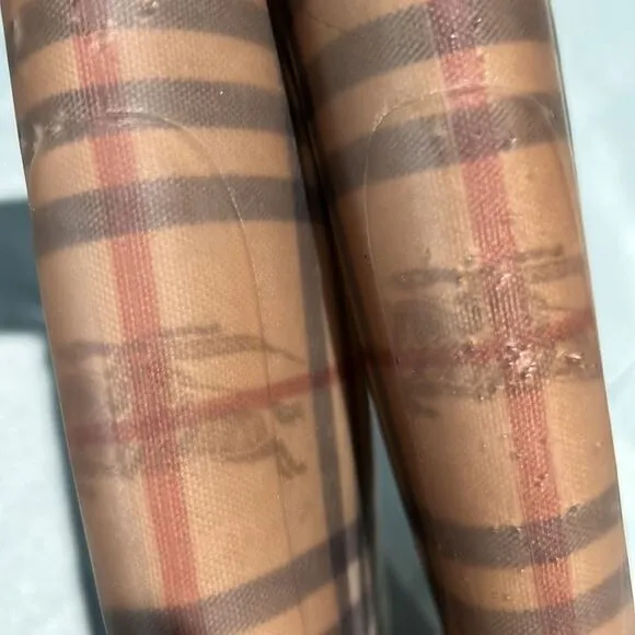 Burberry Plaid Signature Knee High Rain Boots Size 36/ 5.5 Fisherman Core B40