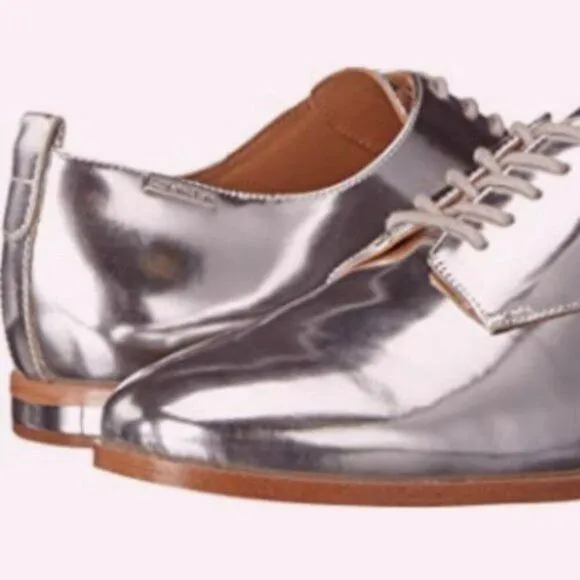 Calvin Klein Camella Oxford Shoe silver size 8