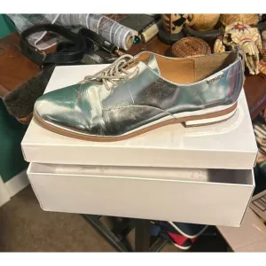 Calvin Klein Camella Oxford Shoe silver size 8