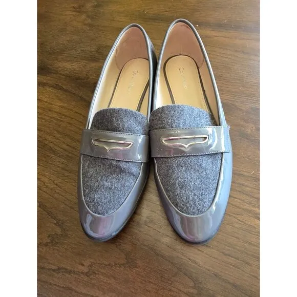 Calvin Klein womens loafters size 8.5 34E9623 Wendall