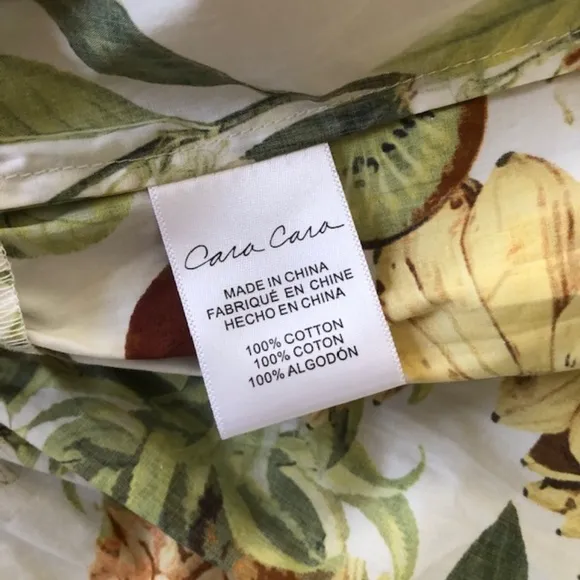 CARA CARA Sip Sip Mini Dress - Banana Multi