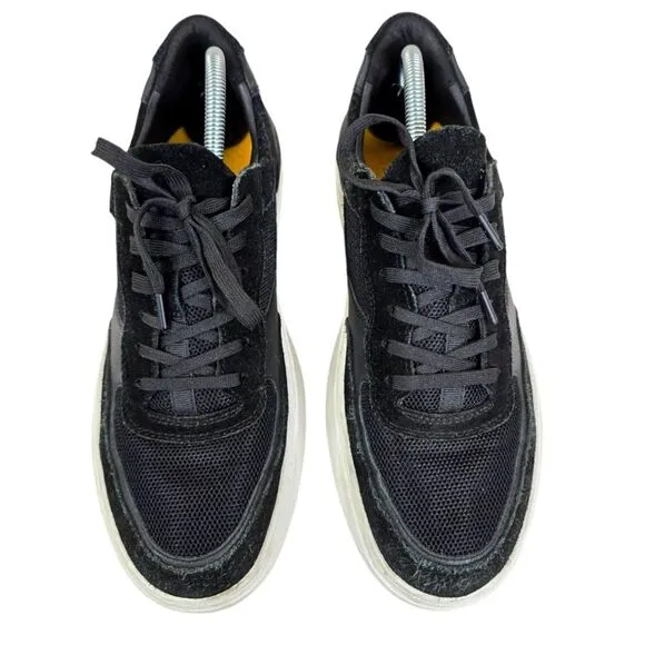 Casca Avro Utility 1 Black Suede and Mesh Lace Up Casual Sneakers M 9.5 - W 11.5