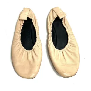 Celine Nude Pink Leather Ballet Flats