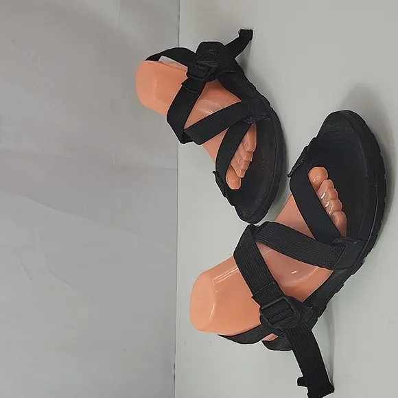 Chaco Lowdown Black Adjustable Strap Men's Outdoor Sandals