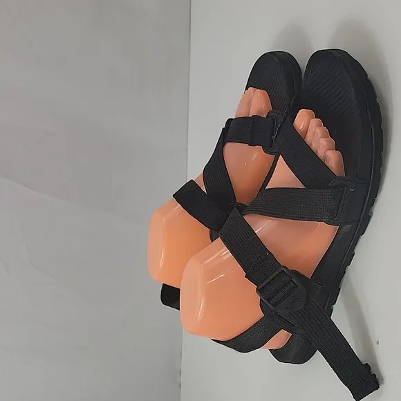 Chaco Lowdown Black Adjustable Strap Men's Outdoor Sandals