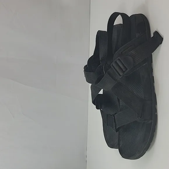 Chaco Lowdown Black Adjustable Strap Men's Outdoor Sandals