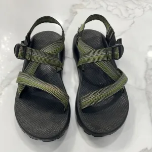 Chaco men’s z strap sandals multi green color size 12