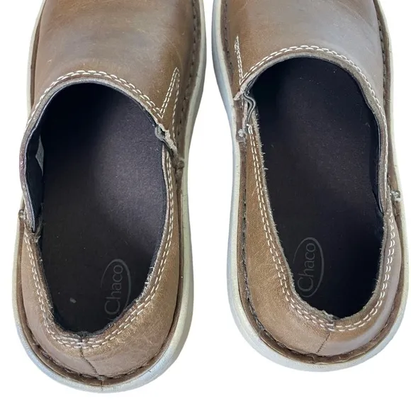 Chaco Women’s Zaagh Vibram Gunnison Shiitake Brown Slip On Loafers Size 5