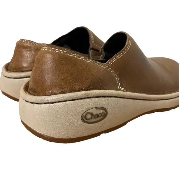 Chaco Women’s Zaagh Vibram Gunnison Shiitake Brown Slip On Loafers Size 5