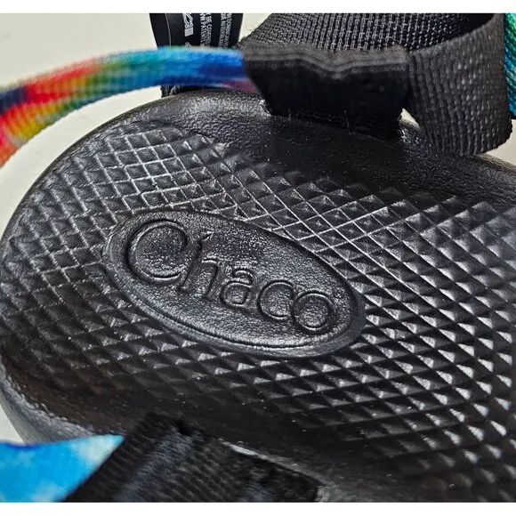 Chaco Z/1 Strap Classic Tie-Dye Big Kid's Sandals Size 5