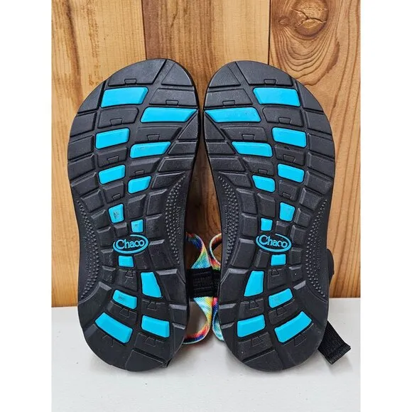 Chaco Z/1 Strap Classic Tie-Dye Big Kid's Sandals Size 5