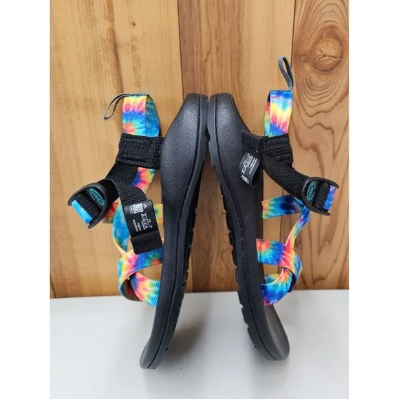 Chaco Z/1 Strap Classic Tie-Dye Big Kid's Sandals Size 5