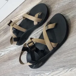 Chaco Z/Boulder 2 Multisport Sandals - Men's Tan &amp; Black Size 11