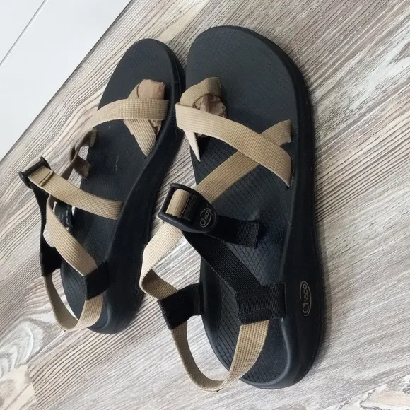Chaco Z/Boulder 2 Multisport Sandals - Men's Tan &amp; Black Size 11