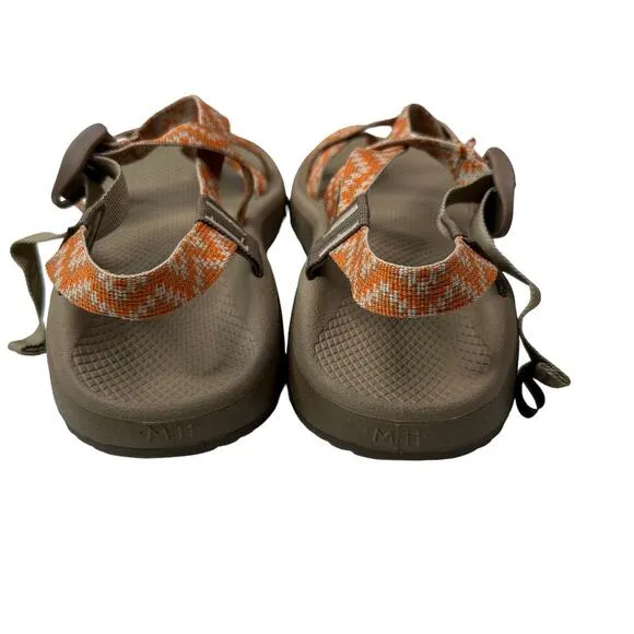 Chaco's Men's ZCloud 2 Cascade Tan Orange Straps Sandals Men's Size 11 J106525