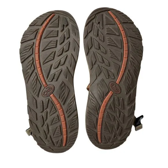 Chaco's Men's ZCloud 2 Cascade Tan Orange Straps Sandals Men's Size 11 J106525