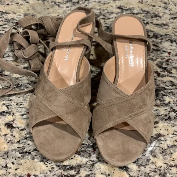 Charles David Suede Sandals