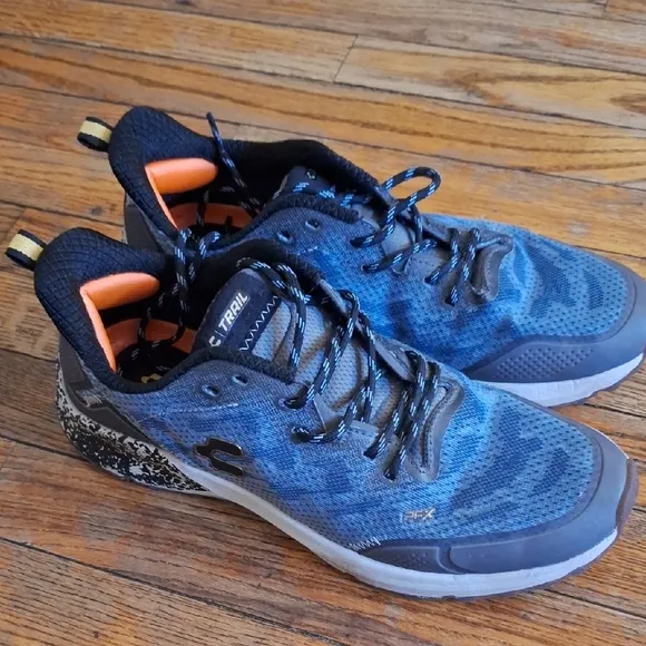 Charly PFX TRAIL SNEAKERS hiking Shoes Hi-trac Rubber Mens Shoes