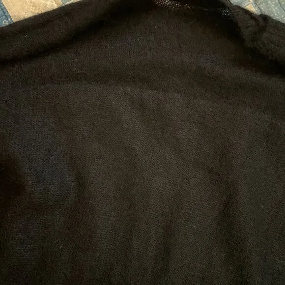 Christopher Kane Superkid Mohair Noisemaker Black Sweater Loewe Super Soft Wool