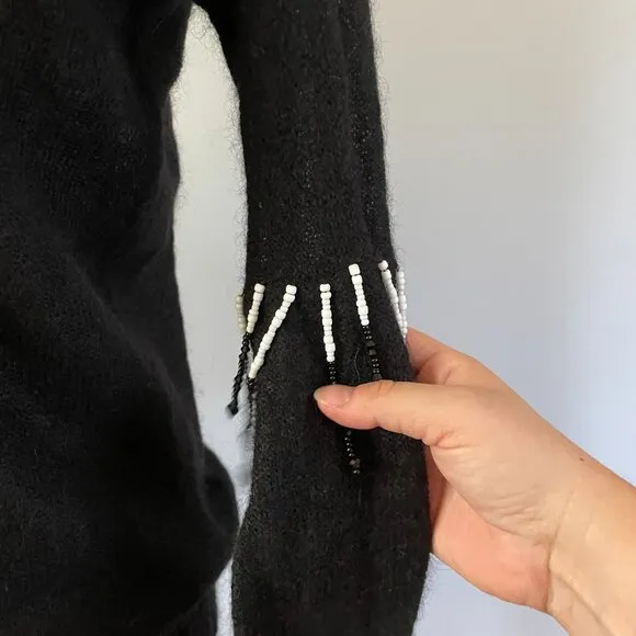 Christopher Kane Superkid Mohair Noisemaker Black Sweater Loewe Super Soft Wool