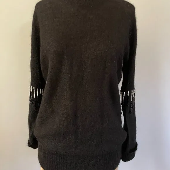 Christopher Kane Superkid Mohair Noisemaker Black Sweater Loewe Super Soft Wool