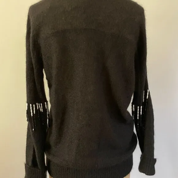 Christopher Kane Superkid Mohair Noisemaker Black Sweater Loewe Super Soft Wool