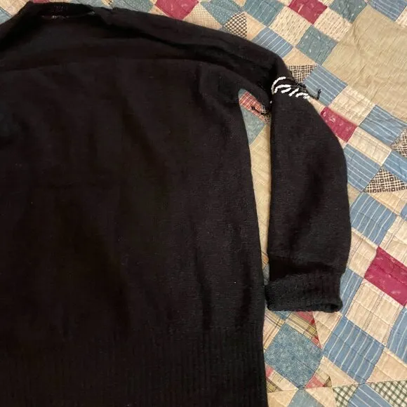 Christopher Kane Superkid Mohair Noisemaker Black Sweater Loewe Super Soft Wool