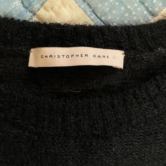 Christopher Kane Superkid Mohair Noisemaker Black Sweater Loewe Super Soft Wool
