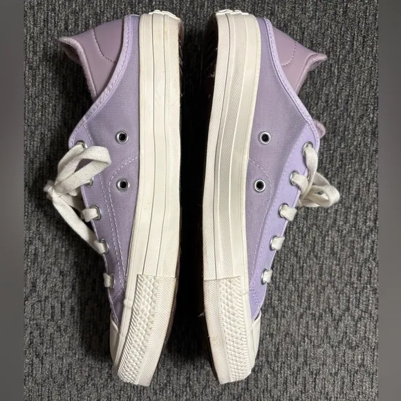 Chuck Taylor All Star Crush Heel Summer Utility Womens Lilac Sneakers Size 8