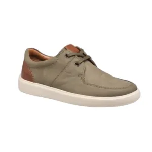 Clarks Cambro Lace Men's Sneaker in leather size 8 US Olive Nubuck new