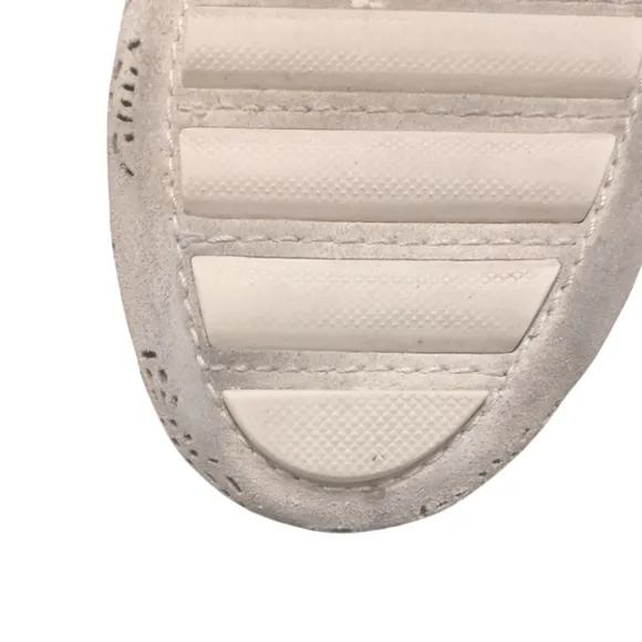 Coach Crosby Cream Tea Rose Cut-out Loafers Womens Driving Moccasin Flats 8.5 B