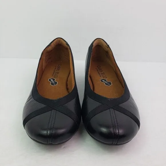Cobb Hill By New Balance REVchi Womens Size 9 Black Slip On Ballet Flats Shoes