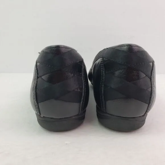 Cobb Hill By New Balance REVchi Womens Size 9 Black Slip On Ballet Flats Shoes