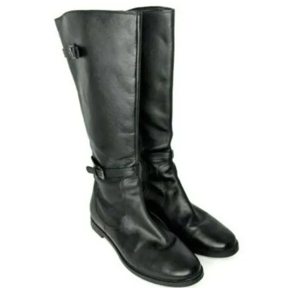 Cole Haan Black Nike air Knee High boots