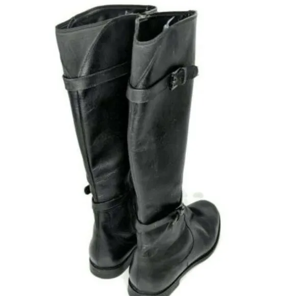 Cole Haan Black Nike air Knee High boots