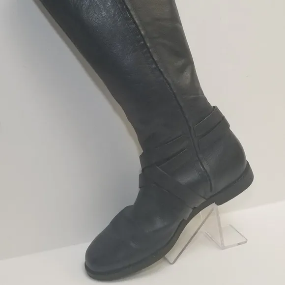 Cole Haan Black Nike air Knee High boots